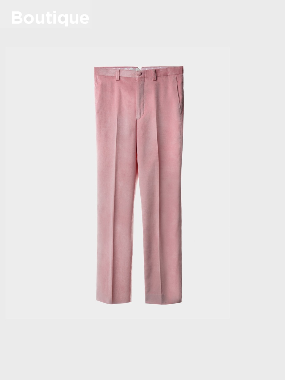 Cotton-Velvet Trousers