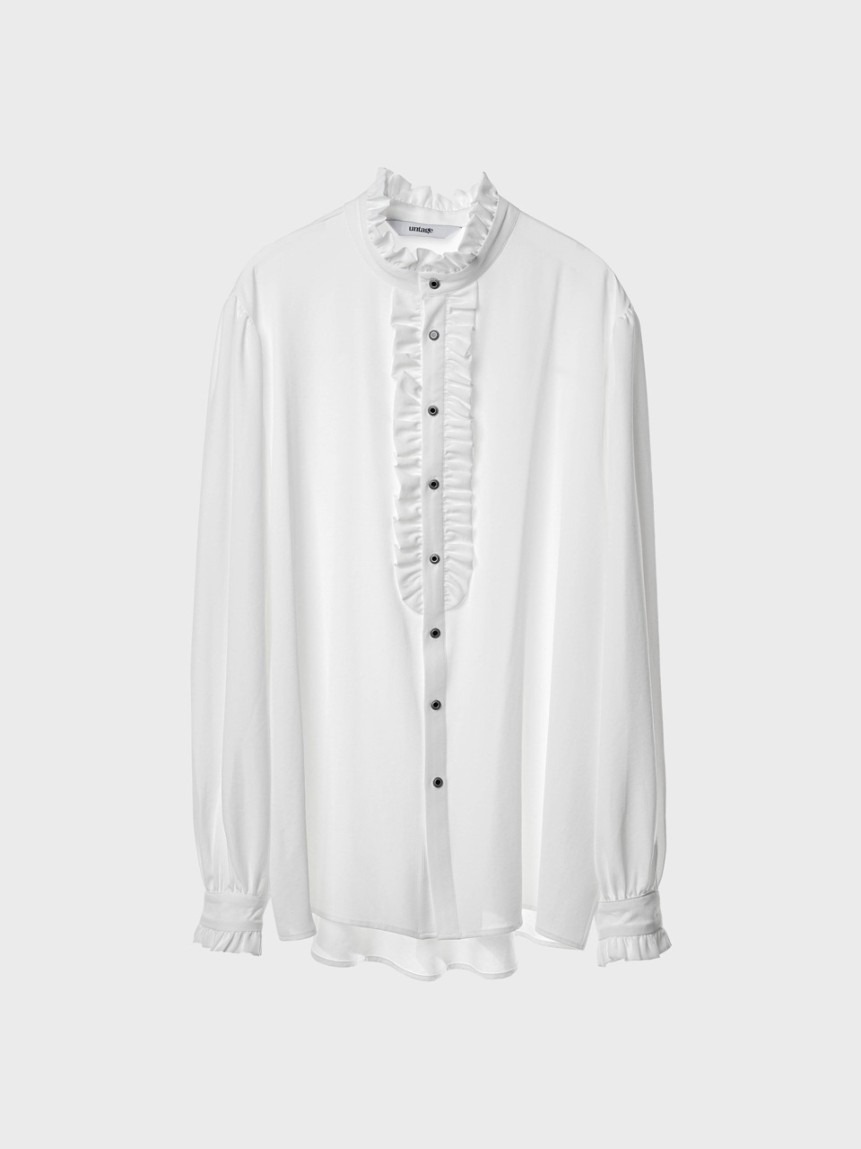 Victorian Ruffle Blouse for man (white)