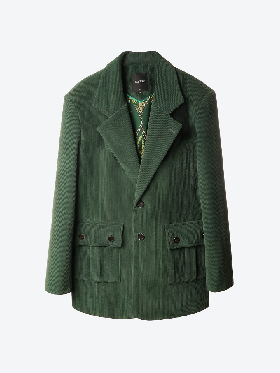 Cotton-Corduroy Blazer (green)