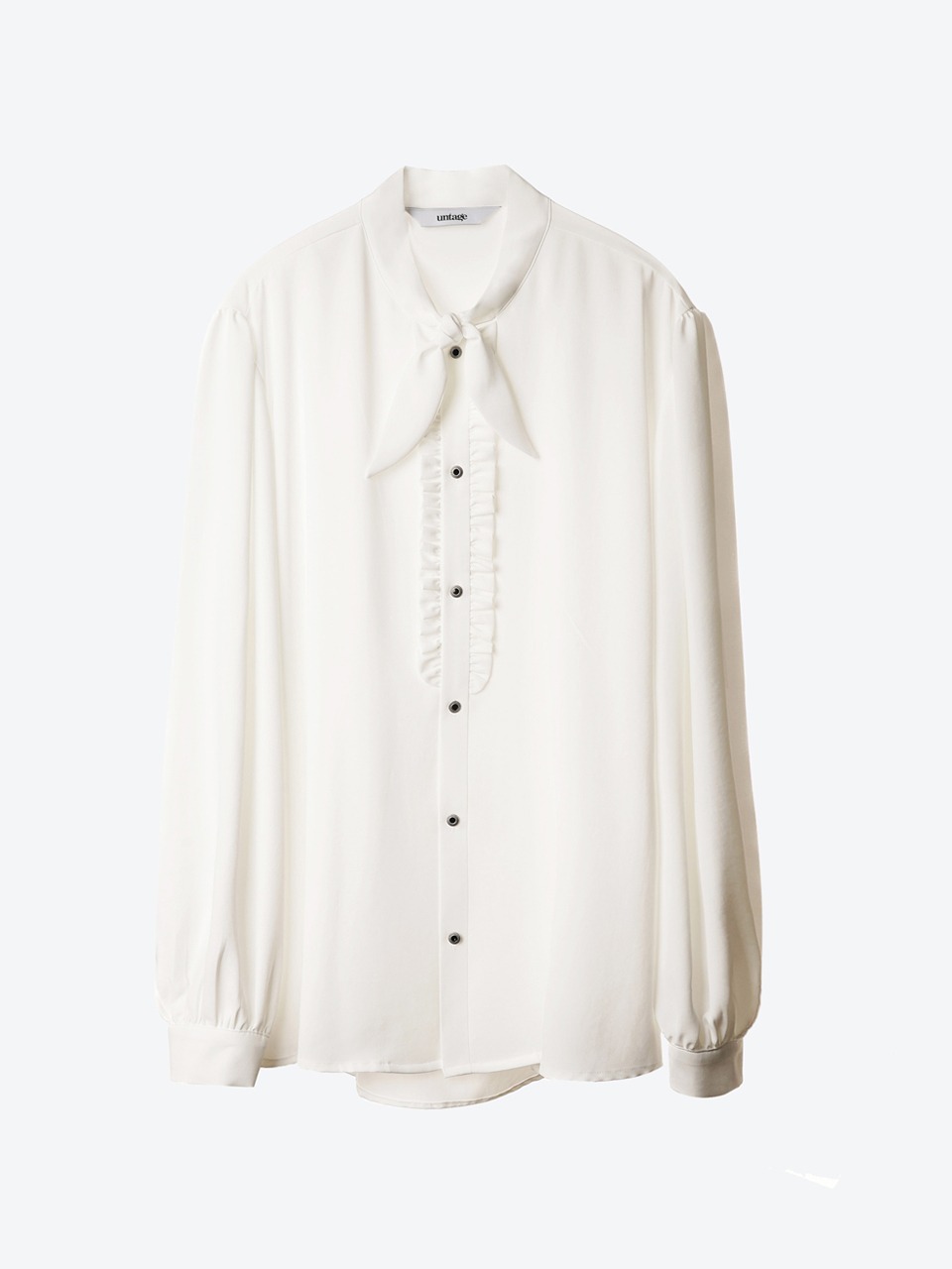 Bow-Tie Blouse (white) for man