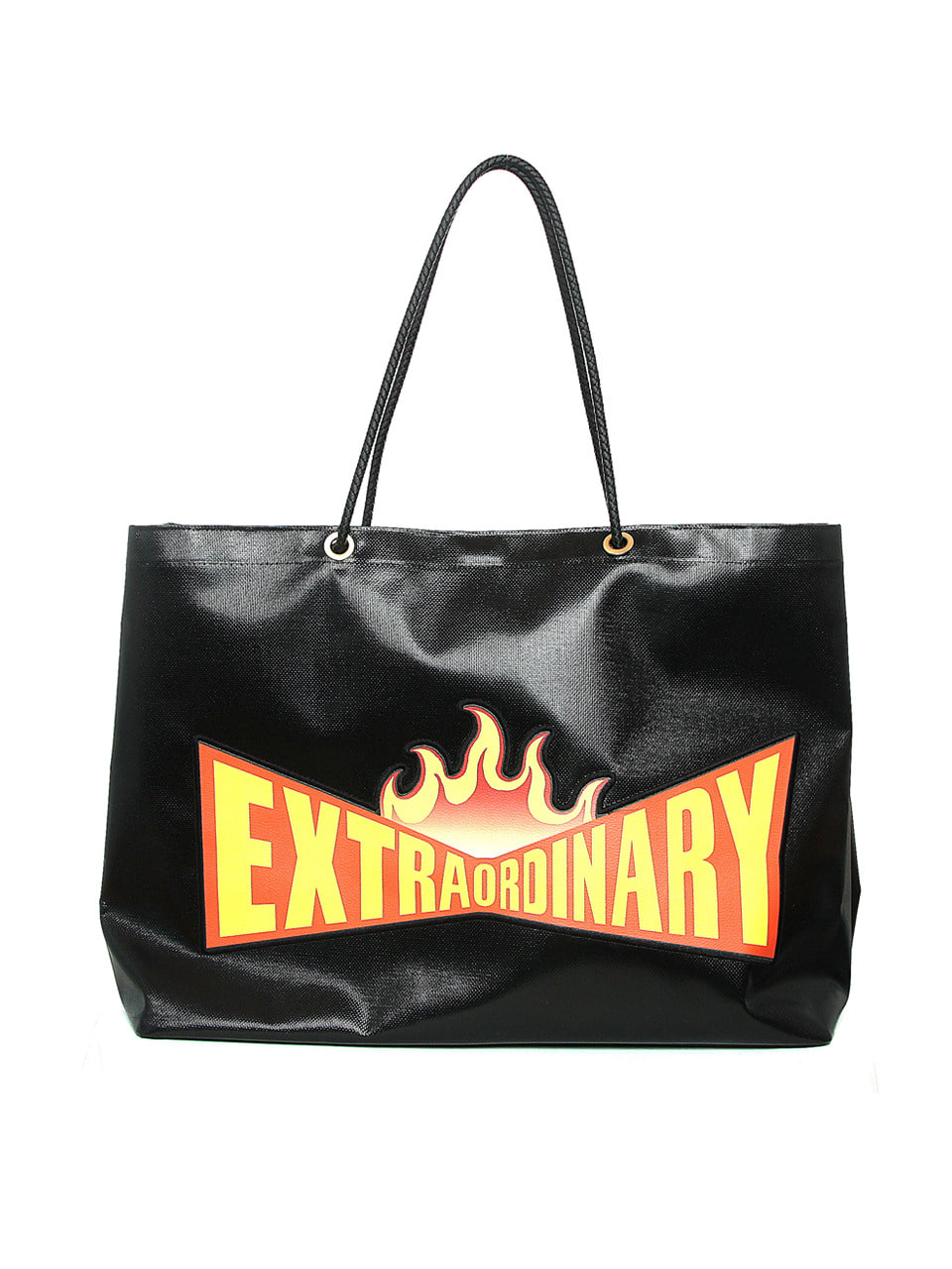 black extraordinary shopper bag