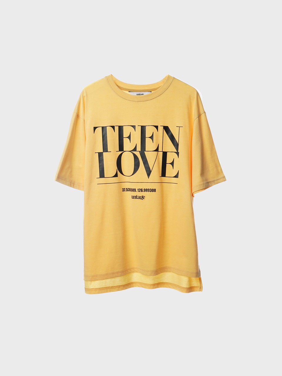 Modern Teen Love T-Shirts (yellow)