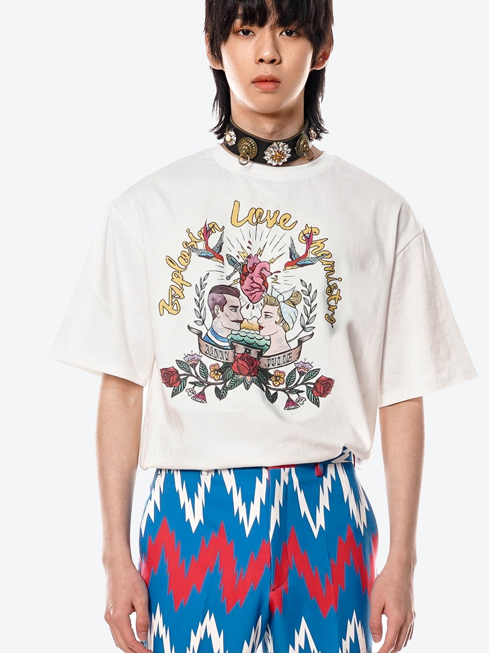 Old School Printed Oversized T-Shirt